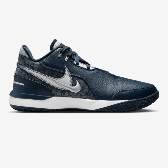 Nike Zoom LeBron NXXT Gen AMPD Armory Navy Leather NBY FJ1566-400 Men’s 9.5 main image 4